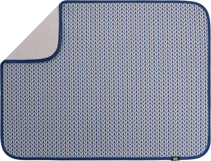 S&T INC. Dish Drying Mat, Extra Large Kitchen Counter Mat by STINC