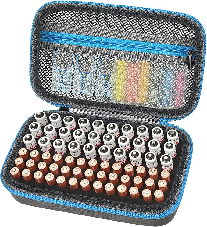 ALKOO Battery Organizer Storage Case Hold by ALKOO