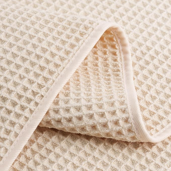 POLYTE 430 GSM Poly Blend Microfiber Quick Dry Waffle Hand Towel, 16x30 in | 4 - Image 4