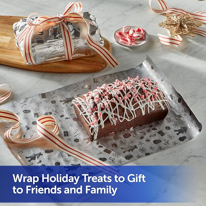 Reynolds Wrap Fun Foil, Embossed Aluminum Foil Roll, Features a Limited-Edition - Image 3