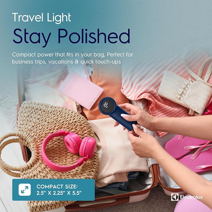 Electrolux Rechargeable Fabric Shaver | Compact Travel Lint Remover - Image 4