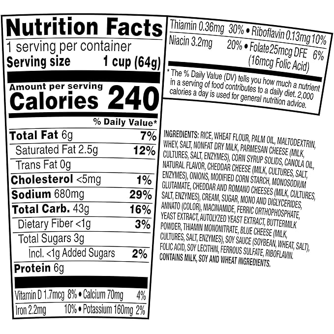 Rice-A-Roni Cups, Individual Cup 2.25 Ounce(12 Pack)