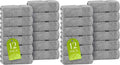 White Classic Light Gray Washcloths Set by WhiteClassic