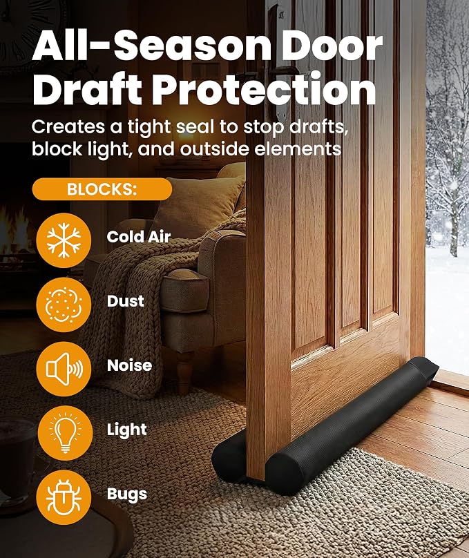 Everlasting Comfort 2-Sided Door Draft Stopper - Image 2