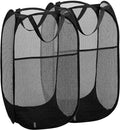 2 Packs Mesh Pop up Laundry Hamper by Buenod