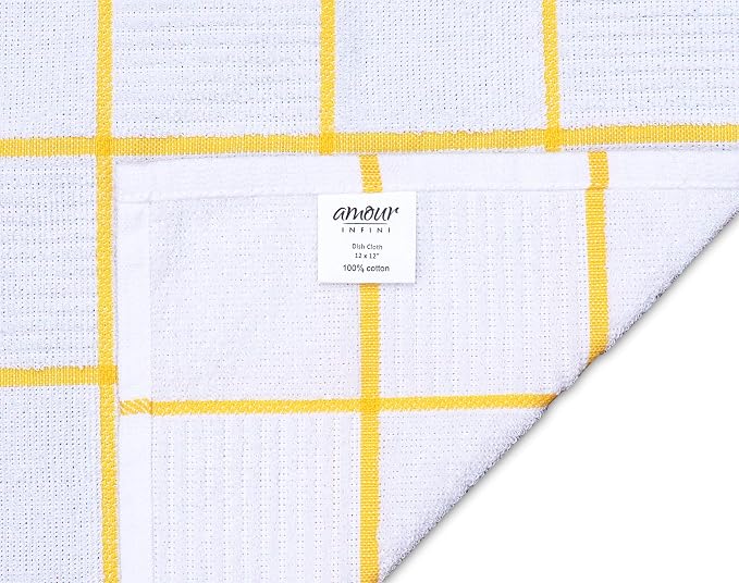 AMOUR INFINI Dish Cloths for Washing Dishes Set of 8 - Image 5