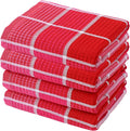 Bright Large Kitchen Towels, 16 Inch x 26 Inch Buffalo Check Dish Towels by Unknown