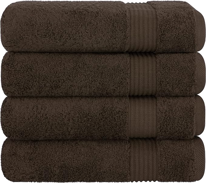 Cotton Paradise 100% Cotton Turkish Towel Set, Soft Absorbent Quick Dry - Image 6