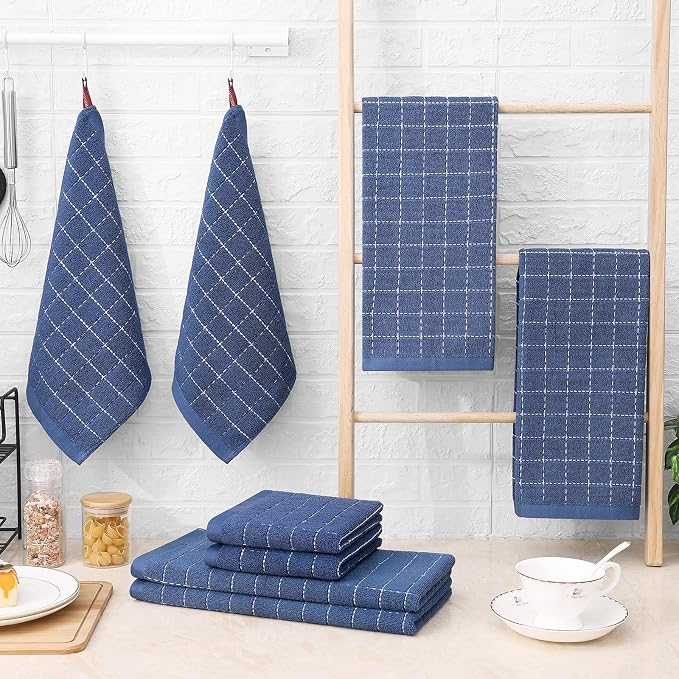 Homaxy Kitchen Towels and Dishcloths Set - Image 8