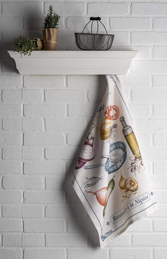 Maison d' Hermine Kitchen Towels Set of 3 Reusable 100% Cotton 27.50" x 20" - Image 8