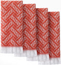 HunnmingRe 4 Pack Boho Hand Towel by HunnmingRe