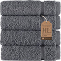 Washcloth Linen Set Premium Original Turkish Cotton, Hotel Quality by HawmamLinen