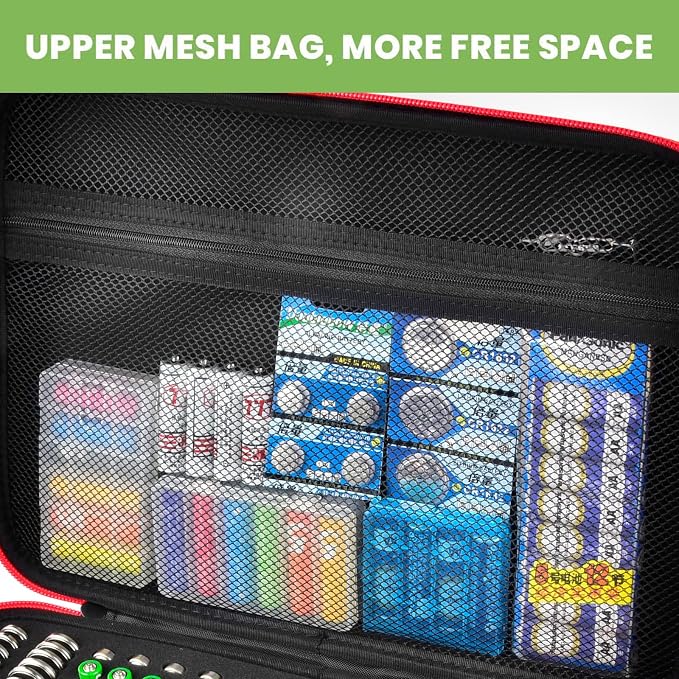 ALKOO 225+ Battery Organizer Storage Case - Image 5