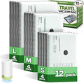 9+3 Packs Vacuum Bags for Travel by Wfiia