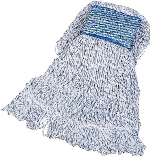 Amazon Basics Loop-End Rayon Finish Commercial String Mop Head by AmazonBasics