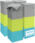 AIDEA Microfiber Cleaning Cloth-800PK, Soft Microfiber Towels by AIDEAHOME