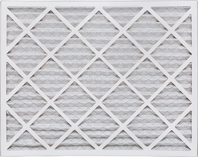 Aerostar 8x20x1 MERV 8, Pleated Air Filter, 8x20x1, Box of 6, Made in the USA