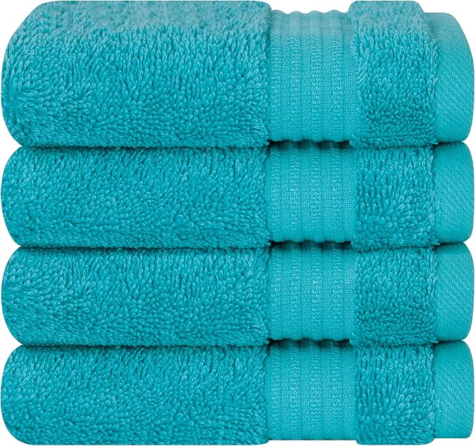 Cotton Paradise 100% Cotton Turkish Towel Set, Soft Absorbent Quick Dry by UNITEDHOMETEXTILE