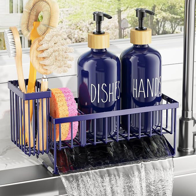 Cisily Kitchen Dish Soap Dispenser Set - Image 3