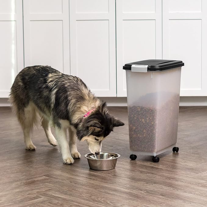 IRIS USA Dog Food Storage Container, Made in USA | Wheels - Image 5