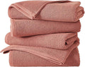 Great Bay Home 100% Cotton 4 Pack 54x27 Bath Towel Set by GreatBayHome