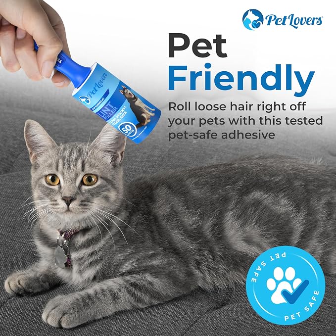 PetLovers Lint Rollers for Pet Hair Extra Sticky - Image 7