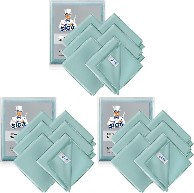 MR.SIGA Ultra Fine Microfiber Cloths by MRSIGA