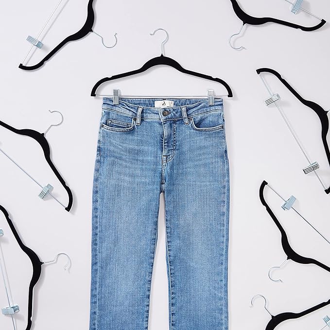 Amazon Basics Velvet Non-Slip Skirt Clothes Hangers - Image 3