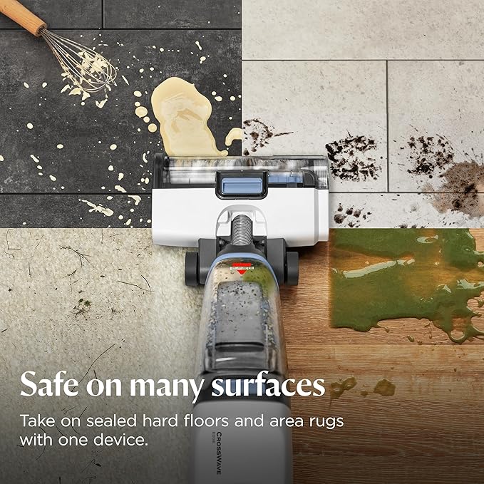 Bissell CrossWave Edge Zero-Gap Wet Dry Vacuum Mop - Image 3