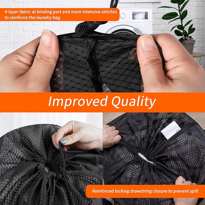Polecasa Heavy Duty Diamond Mesh Laundry Bag - Image 4