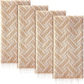 HunnmingRe 7 Pack Boho Hand Towel by HunnmingRe