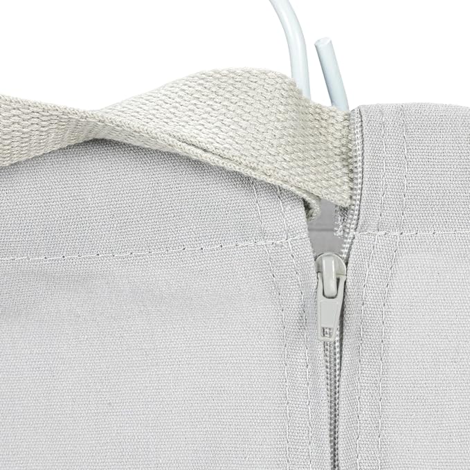 Household Essentials Door Hanging Laundry Bag, Washable Canvas Bag - Image 7