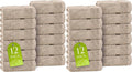 White Classic Taupe Washcloths Set by WhiteClassic