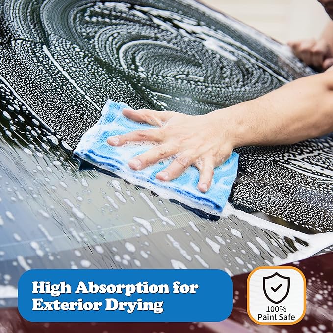 Shop Towels, Microfiber Cleaning Cloth Bulk, Microfiber Towels - Image 5