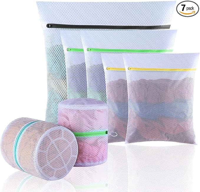 GOGOODA 7 PCS Mesh Laundry Bags, Delicates Washing Bags by GOGOODA