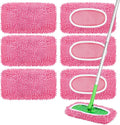 6 Pack Reusable Mop Pads Compatible by YHOVID