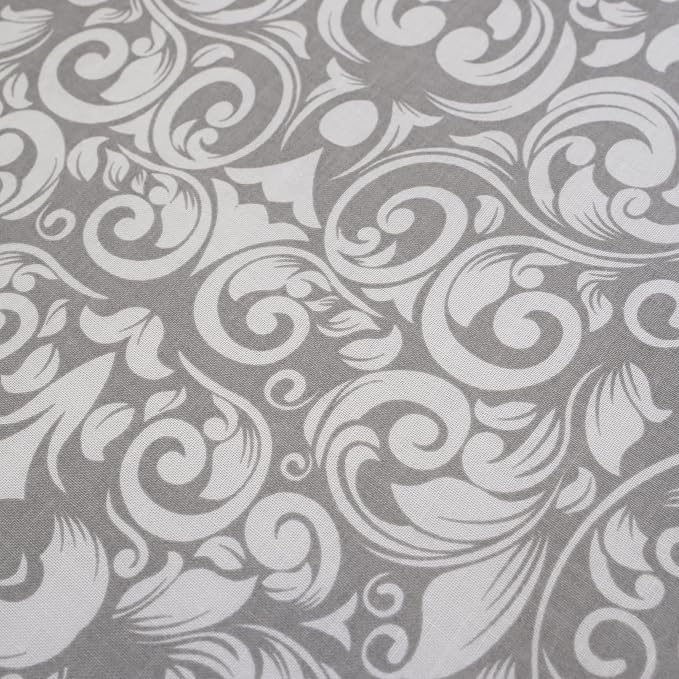 Westex Floral Damask Heavy Duty Ironing Board Cover and Pad, Thick 3-Layer - Image 2