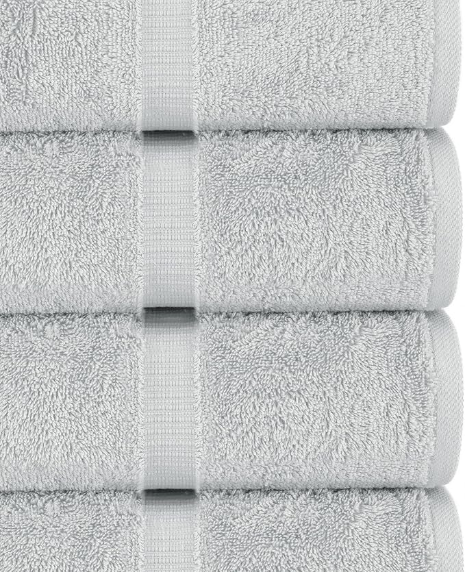 Chakir Turkish Linens 100% Cotton 6-Piece Towel Set, Oeko-Tex Certified: 2 Bath - Image 4