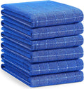 Homaxy 100% Cotton Terry Kitchen Towels, Large 6 Pack by Homaxy