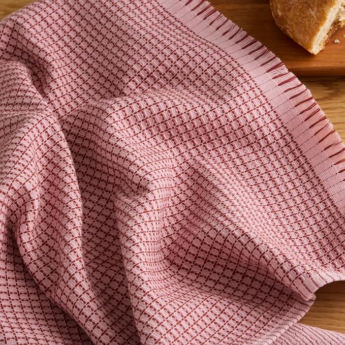 KitchenAid Gourmet Series Gridlines Kitchen Towels 3-Pack Set, 100% Cotton - Image 5
