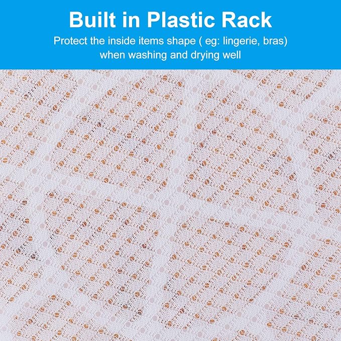 GOGOODA 4 Pack Mesh Laundry Bags, Delicates Bra Washing Bags - Image 4
