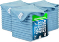 MW Pro Microfiber Cleaning Cloth | Blue | 36 Pack | 16” x 16” | All Purpose by MicrofiberWholesale