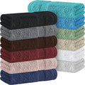 White Classic Luxury Cotton Washcloths 13x13 Inch by WhiteClassic