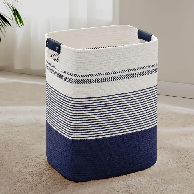 85L Tall Woven Laundry Basket Hamper by SunNewt