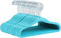 Amazon Basics Kids Space Saving Velvet Non-Slip Clothes Hangers by AmazonBasics