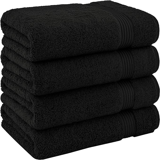 Cotton Paradise 100% Cotton Turkish Towel Set, Soft Absorbent Quick Dry - Image 4