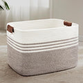 86L Woven Laundry Basket Hamper by SunNewt