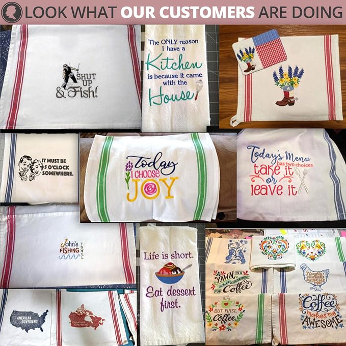 Aunti Em's Kitchen Dish Towels Set - Image 5