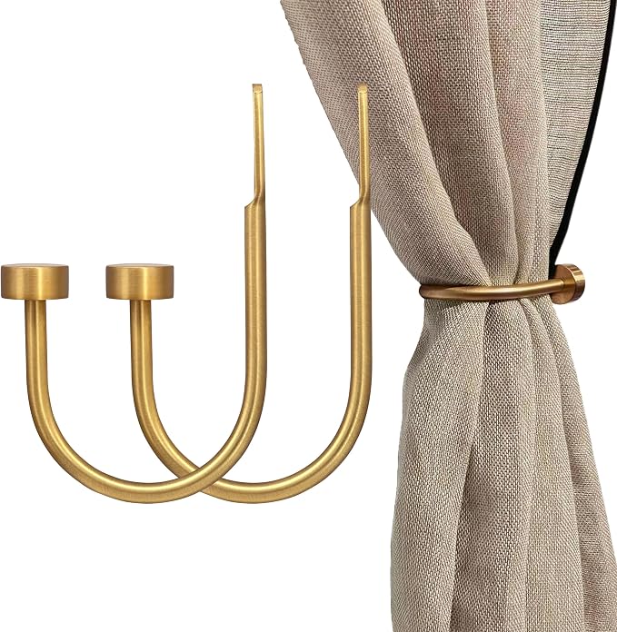 Quality Curtain Holdbacks, Solid Steel Curtain Holdback by ARNORX