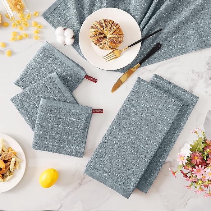 Homaxy Kitchen Towels and Dishcloths Set - Image 6